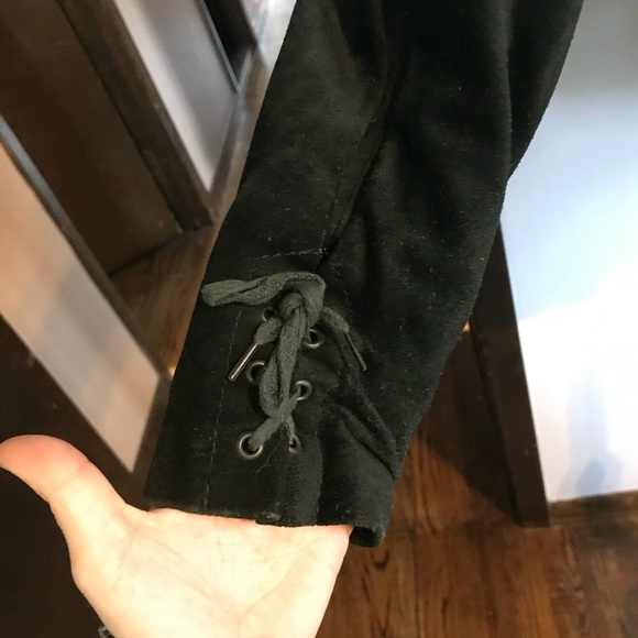 Vintage fringe Suede coat - Picture 7 of 10